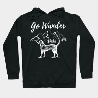 Go Wander Adventure Dog Hoodie